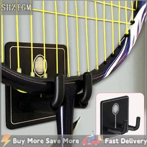 [COD] SHZTGM ที่แขวนไม้เทนนิสแบบติดผนังชั้นเก็บของมีตะขอแขวนผนังทำจากสเตนเลสสตีล