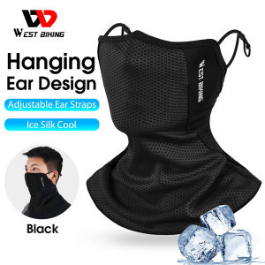 WEST BIKING Cycling Face Cover Neck Cover Summer Breathable Sun Protection Balaclava Men Women Quick-Drying UV400 Reusable Sports Face Mask