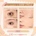 PINKFLASH Waterproof 2-in-1 Dual-Shade Concealer Full Coverage Foundation Brighten Matte Lightweight Conceal Dark Circles Scar Acne. 