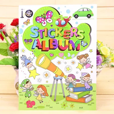 ✨💖 WHOLESALE ✨💖 Kids Sticker Book Album 💖 Children Book Toys Activity Book Educational Book 💖 Goodie Bag Children Day l Sticker Book l Christmas Gifts l