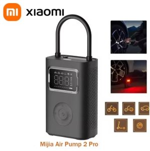 Xiaomi Mijia Portable Electric Air Compressor 2 Type-C Charging Inflator Multitool Air Pump For Bike & Car Tyres (Singapore Seller)