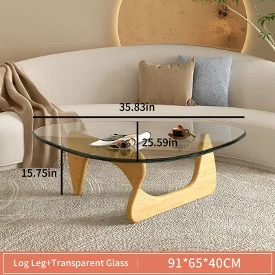 nordic center table for sala minimalist side table for living room elegant glass coffee table sofa table tea table black
