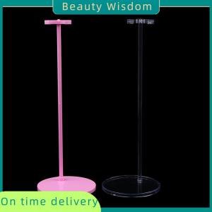 Doll transparent fixed foot plastic standing display stand card waist stand