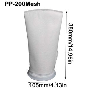 K9SEQ Washable Reusable Aquarium Filter Socks Bag Marine Filtration PP Marine Filter Bag Honeycomb Nylon Filter Bag Fish Tank Filtration System