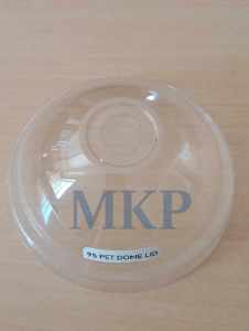 【100pcs】PET (95mm) FLAT/DOME/STRAWLESS/TALL FLAT Lid