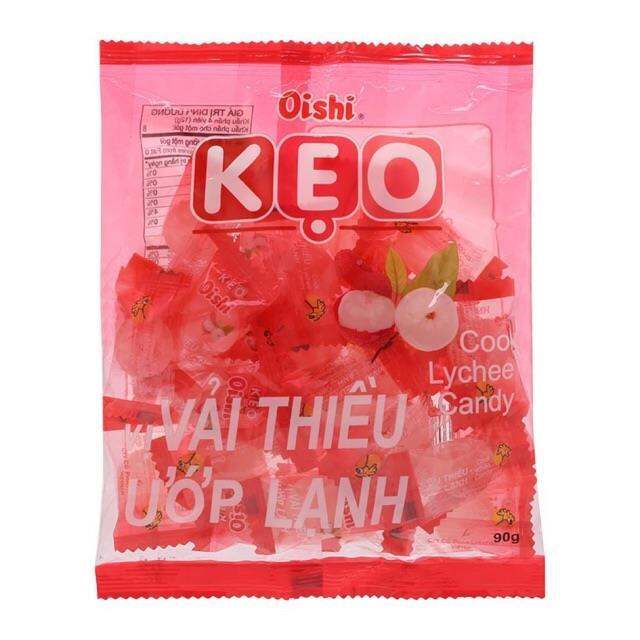 ◄  Kẹo vải thiều ướp lạnh Oishi gói 90g. 