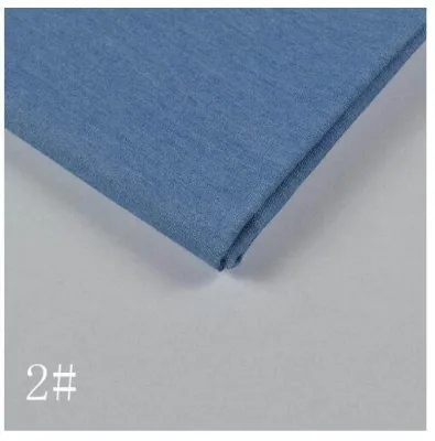 Denim Fabric Per Meter Thin Cotton Fabric Sewing Jeans Dress Cap