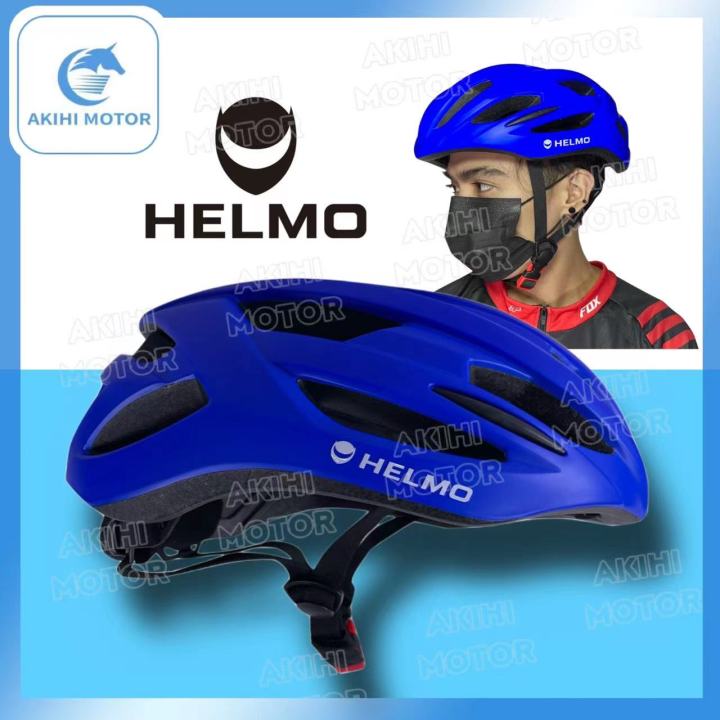 [AKIHI MOTOR] HELMO NUTSHELL HELMET FOR BIKE