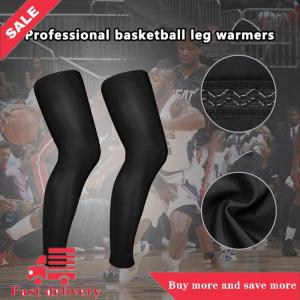 [COD] 1Pcs Full Leg Sleeves Long Compression Leg Sleeve Knee Sleeves Protect Leg For Man Women Basketball Cycling Football Running