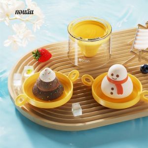 แม่พิมพ์ซิลิโคนทําอาหารในครัวเรือน แม่พิมพ์กริดน้ำแข็ง