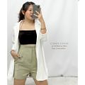 TOLLY - Celana Pendek Premium Cringkle Airflow / Cassie Crinkle Hotpants / SJJ. 