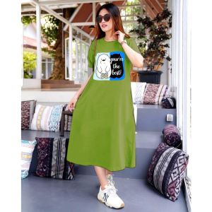 DRESS JUMBO WANITA BEAR ICE | JUMBO DRESS WANITA | DRESS BEAR ICE