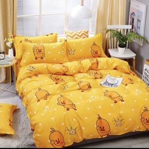 ชุดเครื่องนอน ขนาด 6 ฟุต/ 5 ฟุต / 3.5 ฟุต รวมผ้านวม ผ้าปูที่นอน ผ้านวม ครบชุด 6 ชิ้น เนื้อดี ราคาถูก ลายการ์ตูน ลายเป็ด ยกชุด เก็บเงินปลายทาง