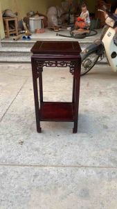 đôn vuông 40cm cao 4050607080cm gỗ Lim nam phi