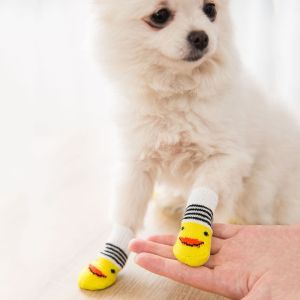 CLOTH No fluorescer Boneless Socks Resilient Breathable Not easy to fall off Multi-style Cotton socks Pet socks Pet supplies Dog socks