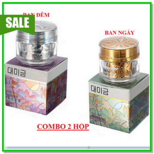 COMBO 2 hộp ngÀY ĐÊM Kem Demejine Hàn Quốc ngừa mụn mờ thâm nám kem dưỡng da