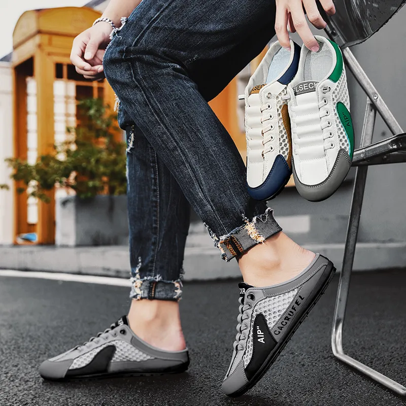 Shoes Mens Canvas Mules Tambay Mules Canvas Sneakers For Men