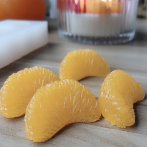 [Sirola] ส้มกลีบซิลิโคนแม่พิมพ์สบู่เทียนทำขนมอบตกแต่งบ้าน