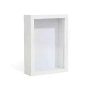 3D Wooden Stereoscopic Specimen Storage Display Picture Frame Standard Size Thickness-3CM Handcraft DIY Hollow Photo Frame 6 In/8 In/10 In/A4 Size