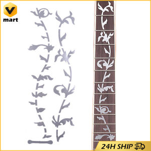 1Pc Electric Acoustic Guitar Stickers Inlay Decal Ultra Thin Fretboard Sticker for Guitar Accessories Tree of Life Acoustic Guitar Guitar Inlay Sticker Fretboard Marker Decal DIY Ltra Thin Stickers Fretboard Sticker Cross Inlay Decals Music Instrument