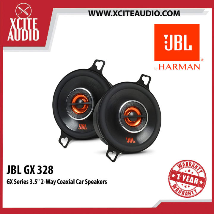 JBL GX328 3.5" 2Way Coaxial / 225W RMS / 75W Peak / Car Speaker / 100