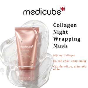 Mặt Nạ Ngủ Medicube Collagen Night Wrapping Mask Dưỡng ẩm và cải thiện độ đàn hồi của da -75ml
