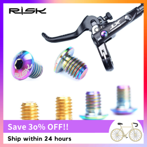 RISK A Whole/Separate Oil Cylinder Lid Bolts for Shimano Bike Brake Lever Titanium Disc Fixed Screw Bicycle Hydraulic Brake Bolt
