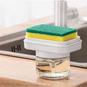 Wason 2-in-1 kitchen Dish Washing Soap Dispenser Storage Box Sponge Storage Holder