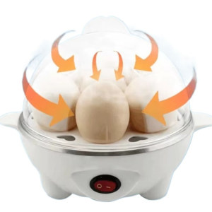 MECOME ทำความสะอาดง่าย หม้อนึ่งมัลติฟังก์ชันขนาดเล็ก ประหยัดเวลา ปลั๊กอินไฟฟ้า อาหารเช้าอัปกรณ์ คุณภาพสูง แบบพกพา ที่นึ่งไข่ ใช้ในบ้าน