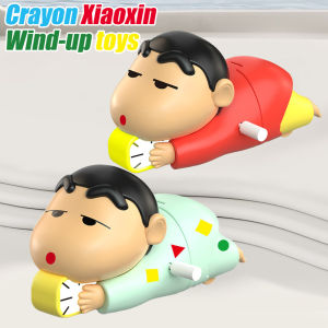 Crayon Shin-Chan ของเล่นโมเดลหัวบิดคลานตลกต้องการไม่ได้รับการเคลื่อนย้ายตุ๊กตาของเล่นของประดับโต๊ะทำงาน