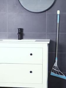 Black technology magic broom set household hair free broom floor broom dustpan water sweeping and wiping tool