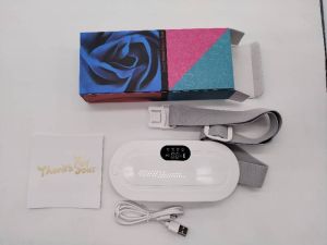 Afdeal Women Menstruation Warm Uterus Belt Heated Palace Belt Hot Compression Vibrations Dysmenorrhea Pain Relief Menstrual Analgesic Pain Waist Heat Pad Palace Belt Big Aunt Stomach Artifac