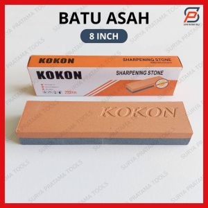 Batu Asah Pisau 8 Inch Kokon Pengasah Asahan Pisau Gunting Gurinda Mata Bor 8" Inci 20 cm