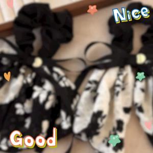 Retro printed bow hairband headband for women high-end gentle and elegant hairband headdress FS0985