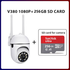 Samsung V380 Pro CCTV Camera Connect to cellphone  Buy 1 Take 1 IP Camera 1080P Wifi Wireless Two-way Audio Connected To Mobile Phone cctv camera wifi connect IP66 Outdoor CCTV Waterproof Night Vision Video Security Alarm Camera