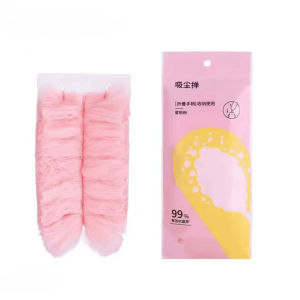 Adjustable Electrostatic Dust Duster Foldable Telescopic Feather Duster Extra Long High Household Cabinet Cleaning Gap Duster