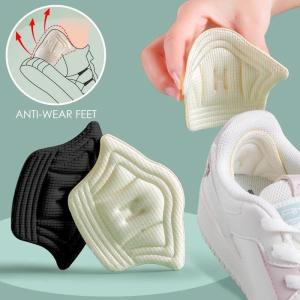 1cm Thicken heel pad for Sport Running Shoes Adjust Size Protector Sticker Foot Care Inserts 1pair