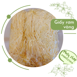 Giấy Rơm Giấy Lót Hộp Quà_Hàng Trung Đẹp_Loại 1_Tơi Xốp_100g
