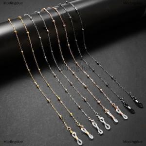 [COD] Modingdue Fashion Metal Multifunction Glasses Beaded Glasses Chain Girl Summer Beads Hangs Mask Strap Handmade Necklace Sunglasses Lanyard