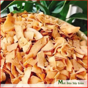 500g mứt dừa khô sấy giòn