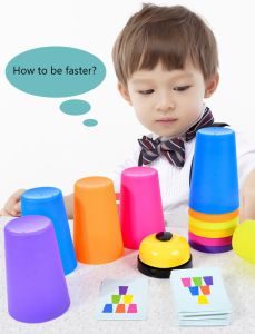 [SG SELLER-READY STOCK] Double Match Stacked Cup Game Best Toys Best Gift With[Free Gift]