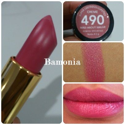 Revlon lipstick mad deals about mauve 490