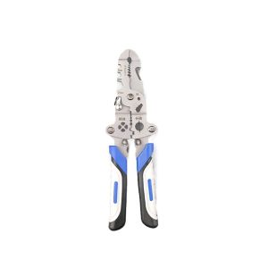 MAGIC Efficient Foldable Wire Stripping Pliers Wear-Resistant Crimper Cable Cutter Wire Crimper Professional Folding Cable Stripper Cutting Hand Tool