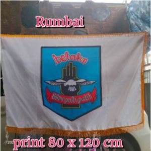 Bendera Merpati Putih Pencak Silat Betako Rumbai