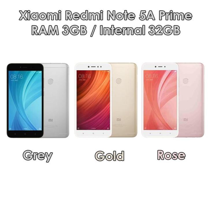 Xiaomi Redmi Note 5A Prime RAM 3/32 Gb Disributor Kamera Depan