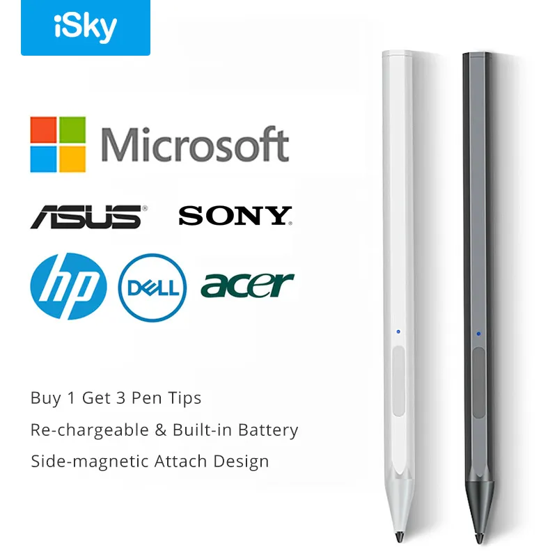 4096 Stylus Pen For Microsoft Surface Pro Surface GO Book Laptop  For Surface Series Drop Shipping for Acer Spin ASUS Transformer Sony VAIO 