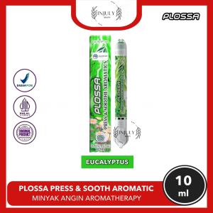 Plossa 10ML Minyak Angin Aromatherapy Rollon Kerok Dan Inhaler - Press & Soothe Aromatics