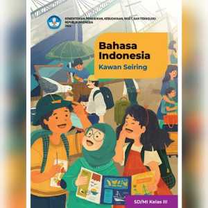 Buku Paket Bahasa indonesia kelas 3 SD Kurikulum Merdeka buku original kementrian pendidikan