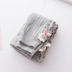 ByKiddos - Legging Bayi Import / Celana Legging Anak Perempuan Ruffle Kelinci IMPOR