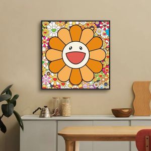 Tranh treo trường Tranh decor tranh hoa hướng dương tranh treo phòng ngủ phòng khách...
